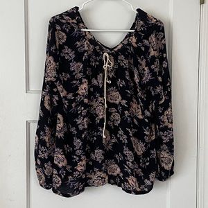 Women’s Billabong Long Sleeved Floral Tunic